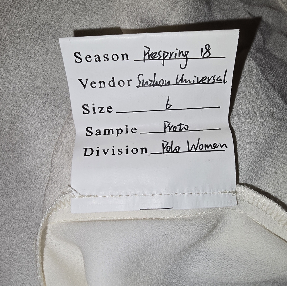 Polo Ralph Lauren Lush Velvet Flared Silver Midi Skirt | Sz 6 - Picture 15 of 16